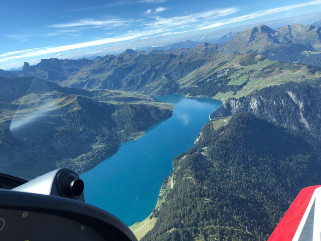 Vol Montagne Lac de Roselend